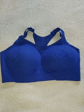 all in motion Deep Blue High Support Seamless Sports Bra